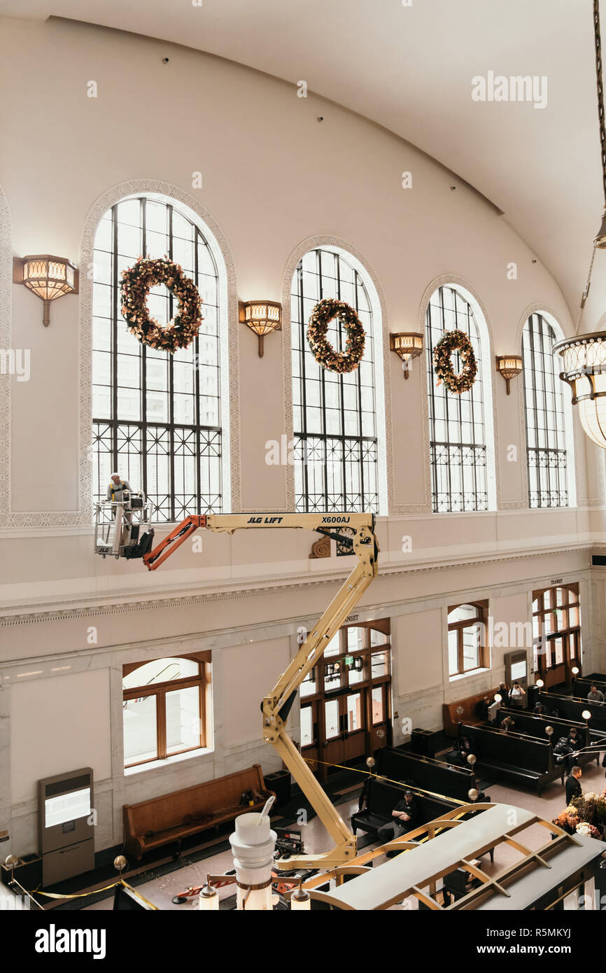 Denver union station interior hires stock photography and images Alamy