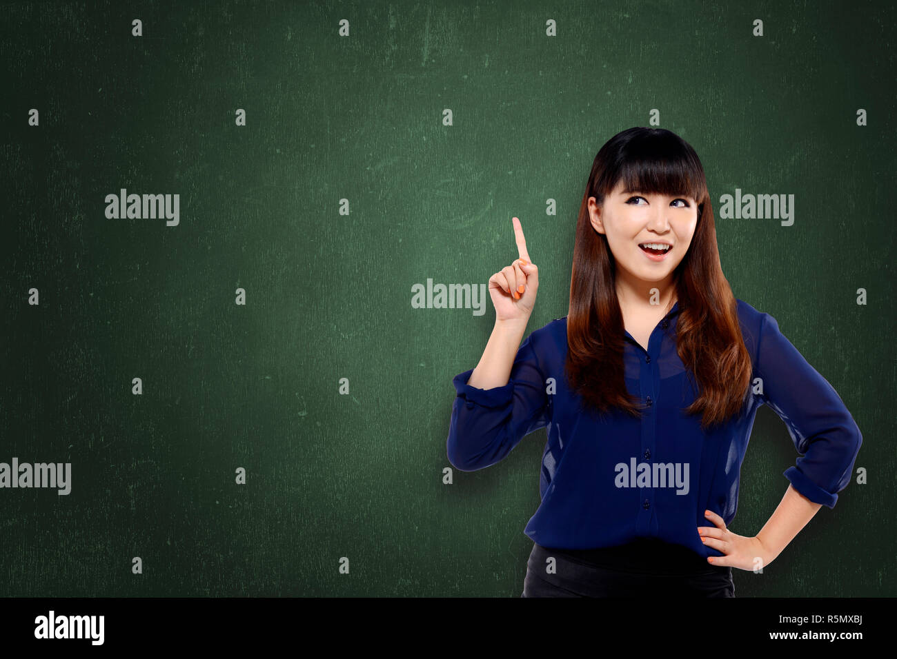 Woman pointing finger laughs hi-res stock photography and images - Alamy