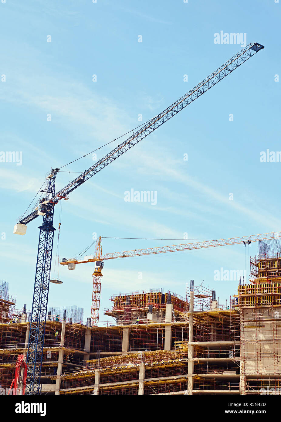 City under construction Stock Photo - Alamy