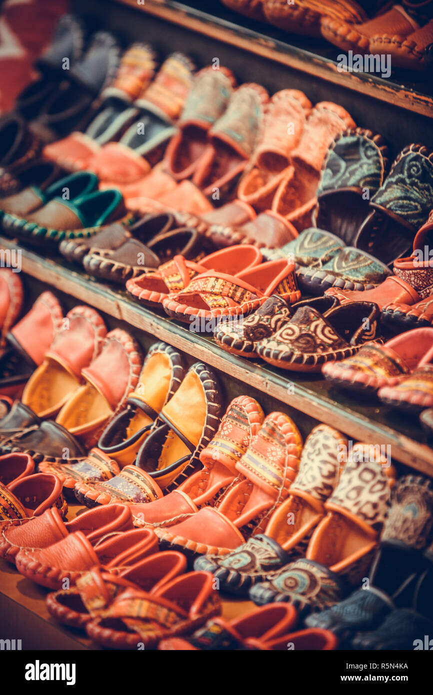 Traditional Turkish shoes Stock Photo - Alamy