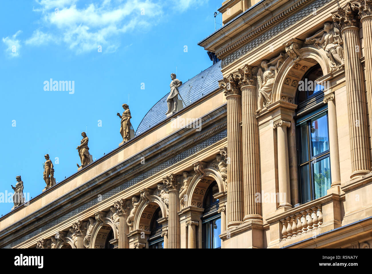 financial metropolis frankfurt stock exchange Stock Photo