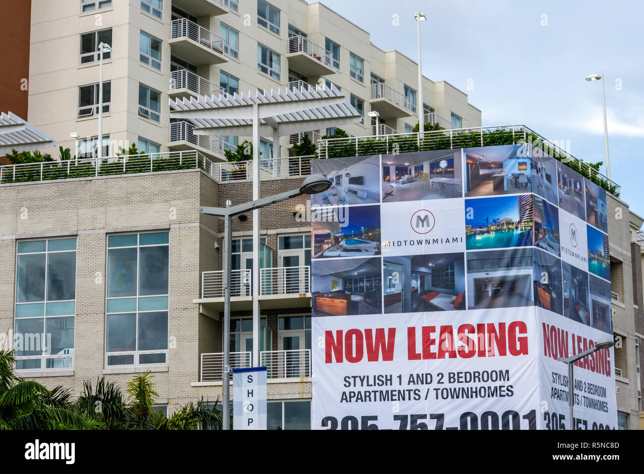 Miami Florida Midtown Building Apartment Condominium - 
