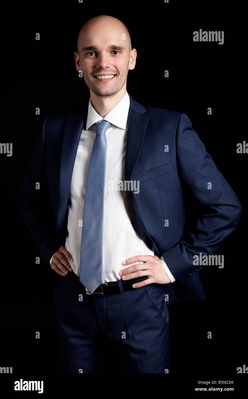 Positive delighted young males hi-res stock photography and images - Alamy