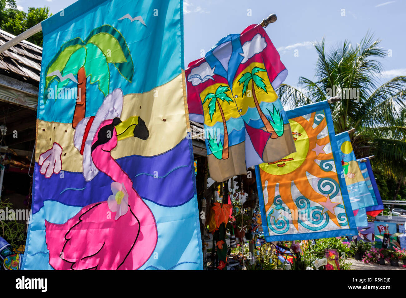 Florida Florida Keys,Tavernier,US highway Route 1,Overseas Highway,Plantation Key Nursery,garden