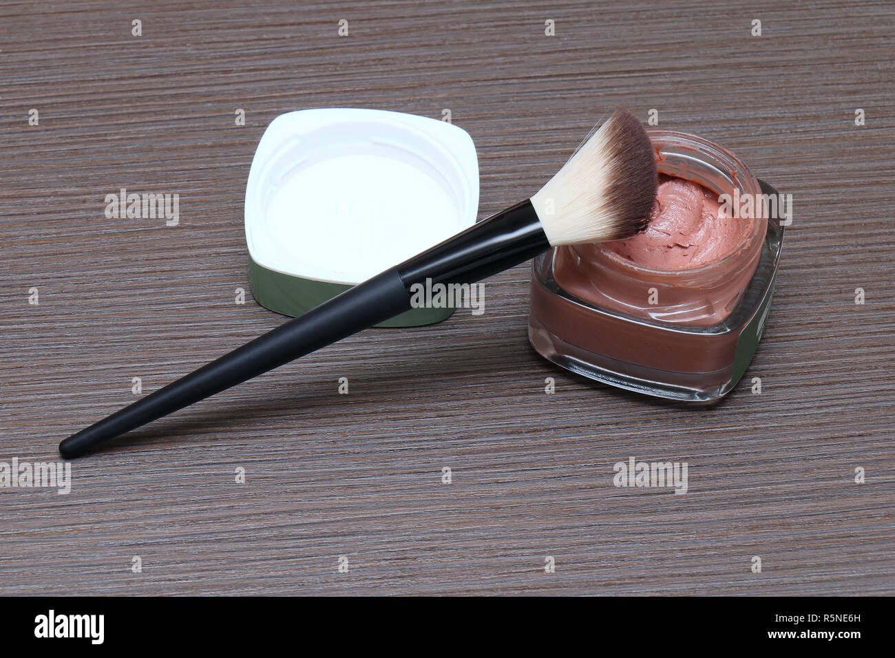 Face mask in jar Stock Photo Alamy