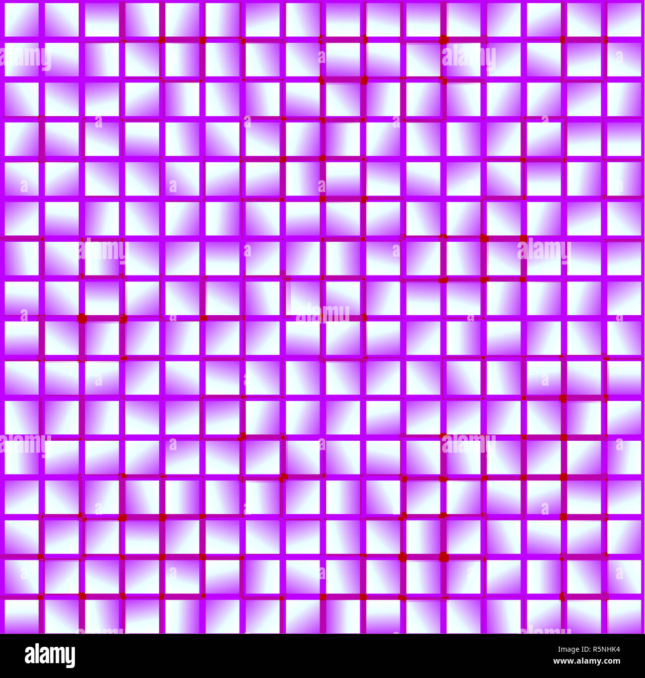 Abstract geometrical seamless pattern with rectagles. Violet and purple checked background. Stock Photo