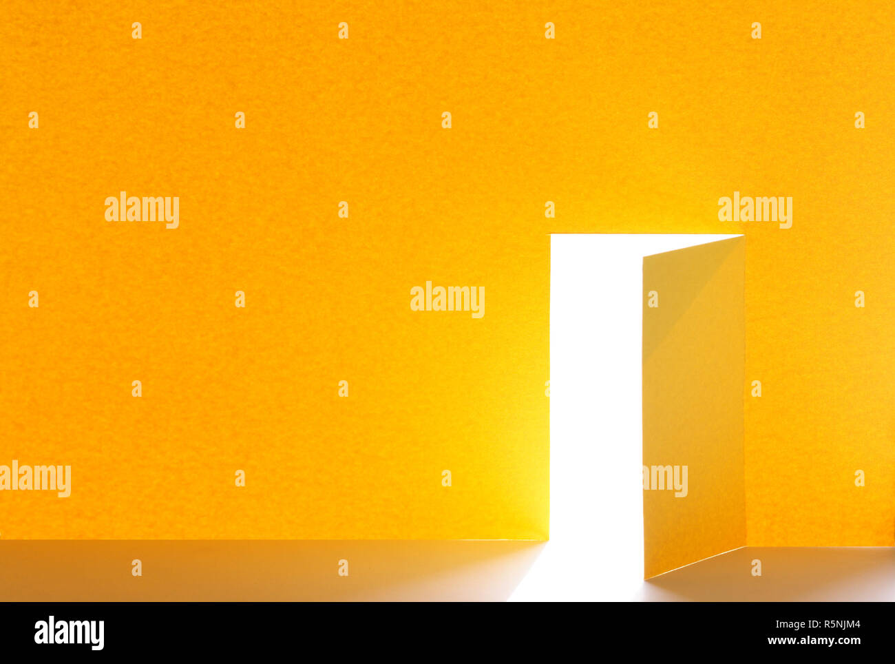 Abstract Background For Your Notes Made From Yellow Paper