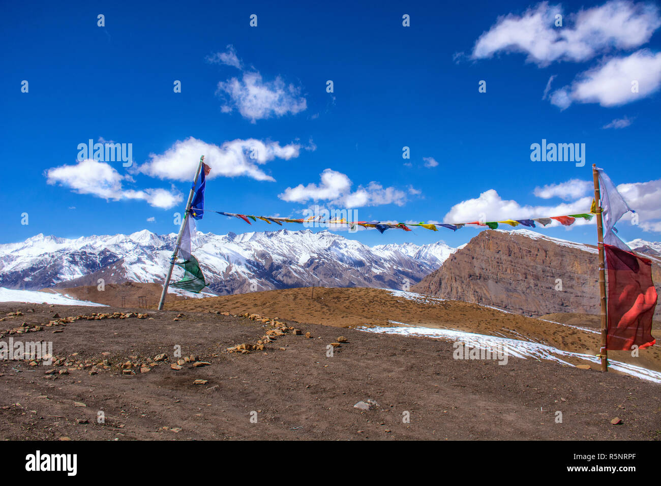 The Mighty Himalayas Stock Photo