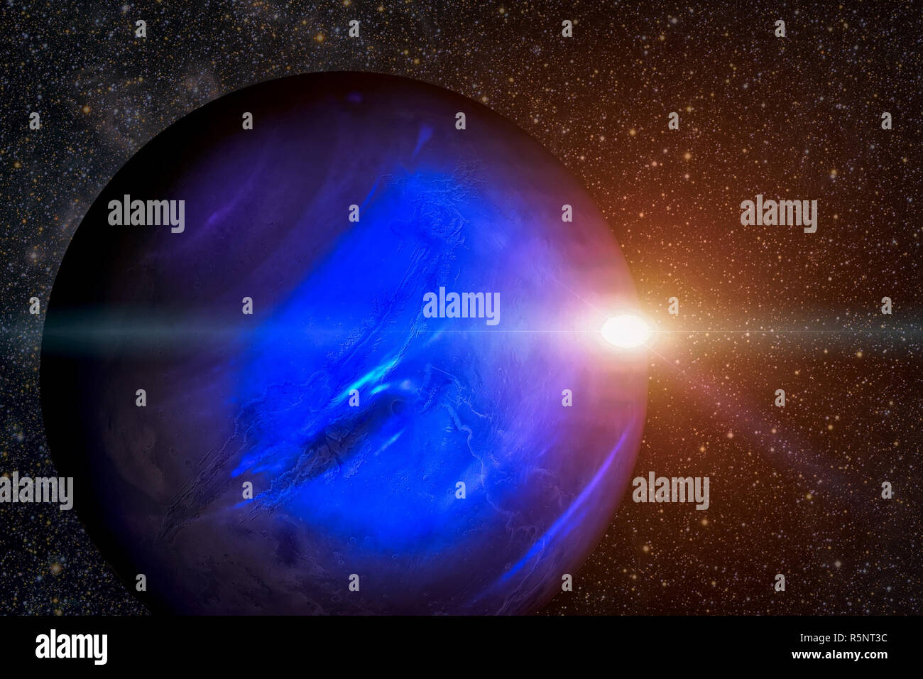 Solar System Neptune. It is the eighth and farthest from the