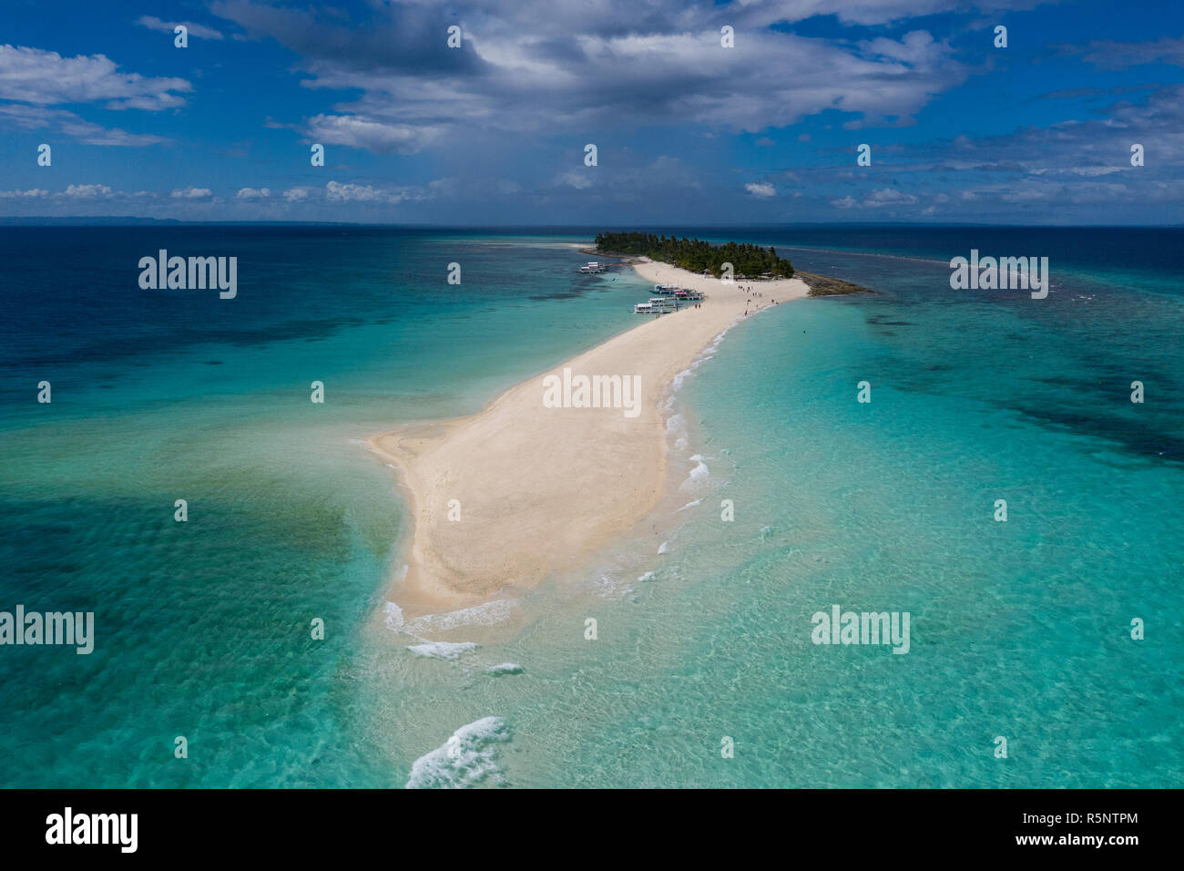 Kalanggaman Island Leyte Philippines Aerial View Taken With Dji