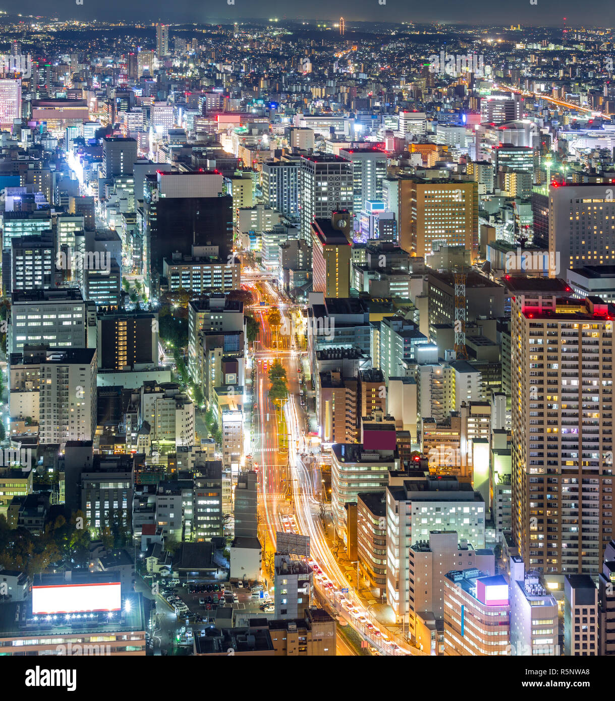 Aerial view of Nagoya Stock Photo - Alamy