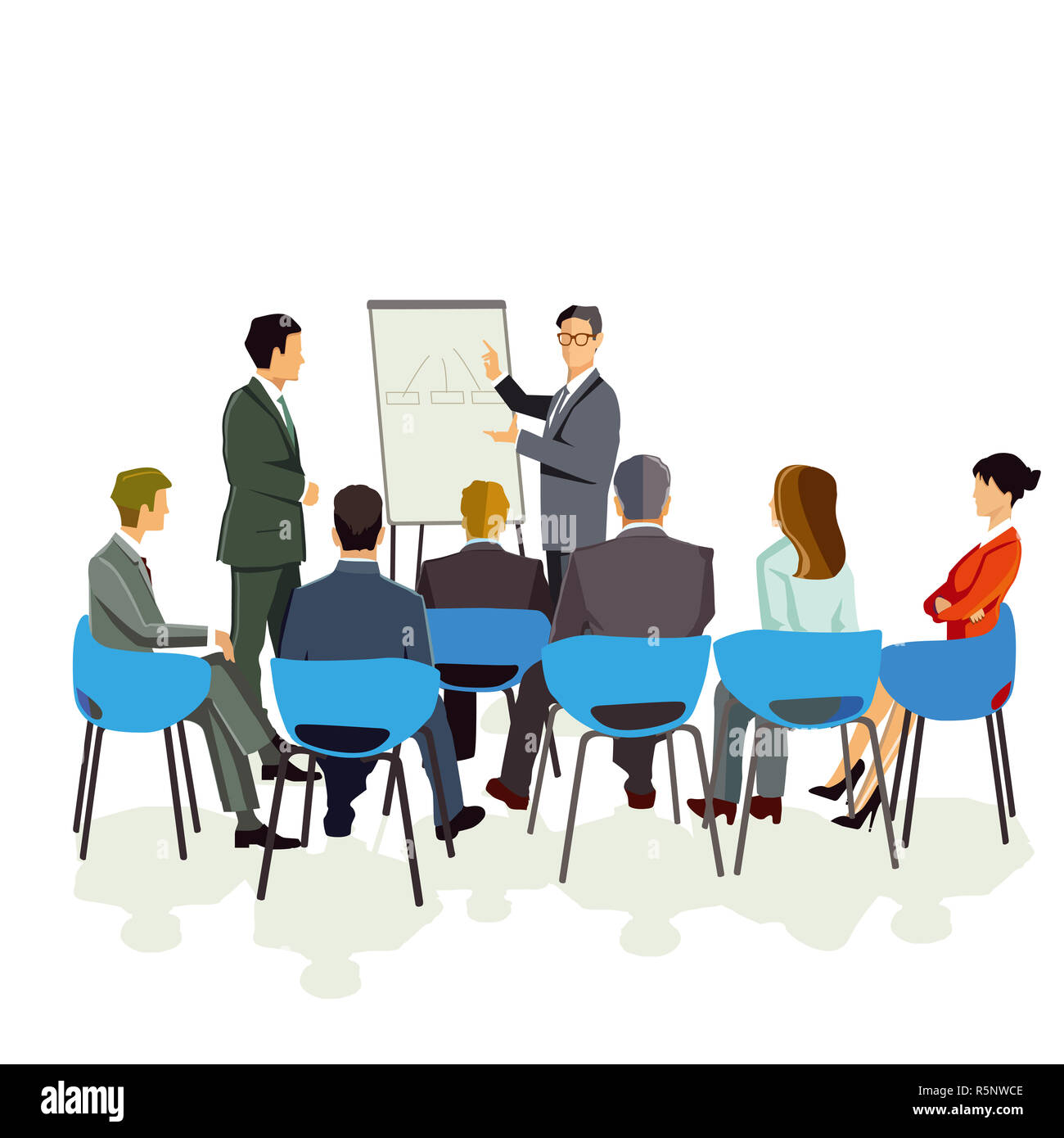 consulting,training,further education Stock Photo