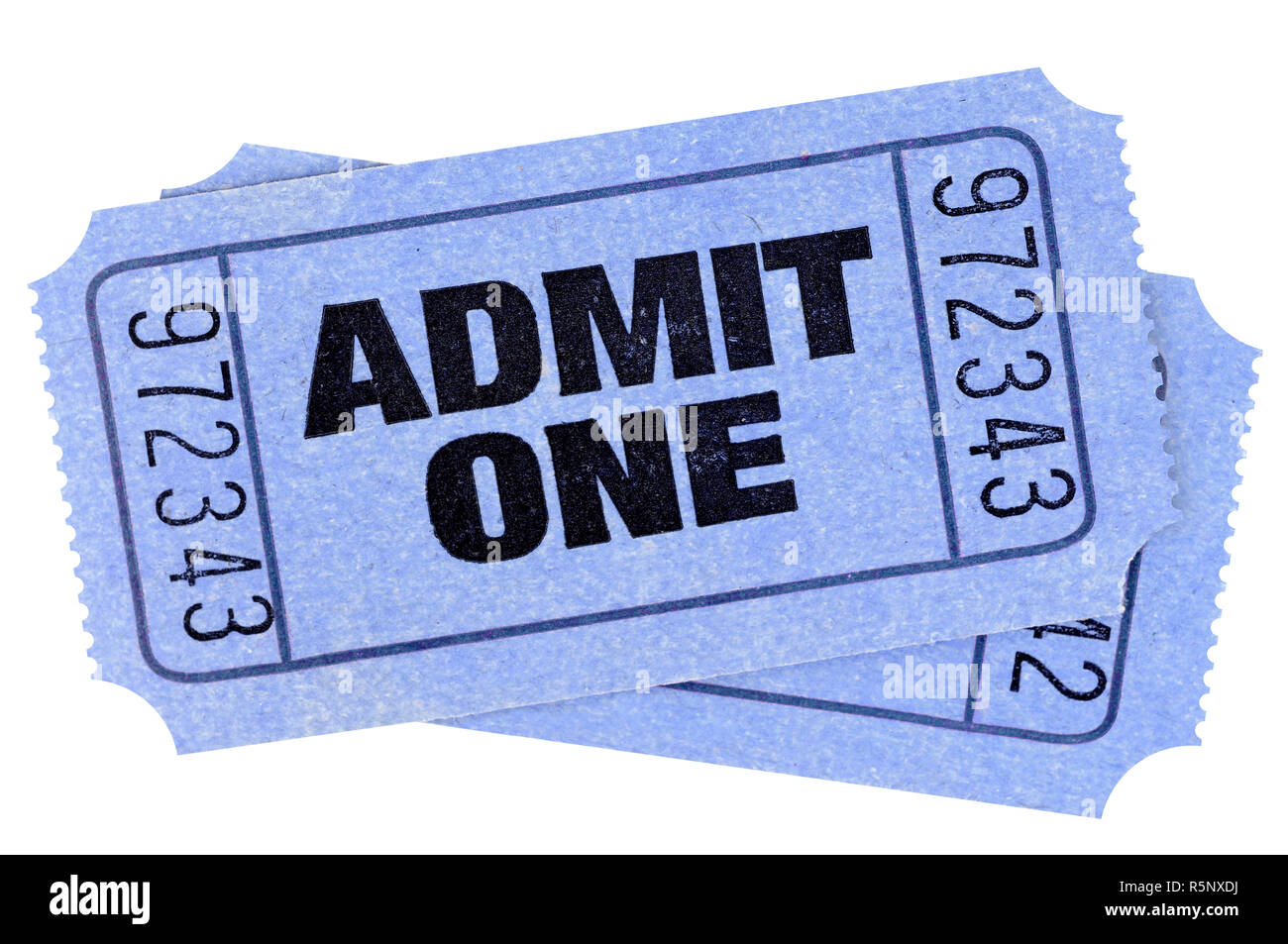 Admit two ticket hi-res stock photography and images - Alamy