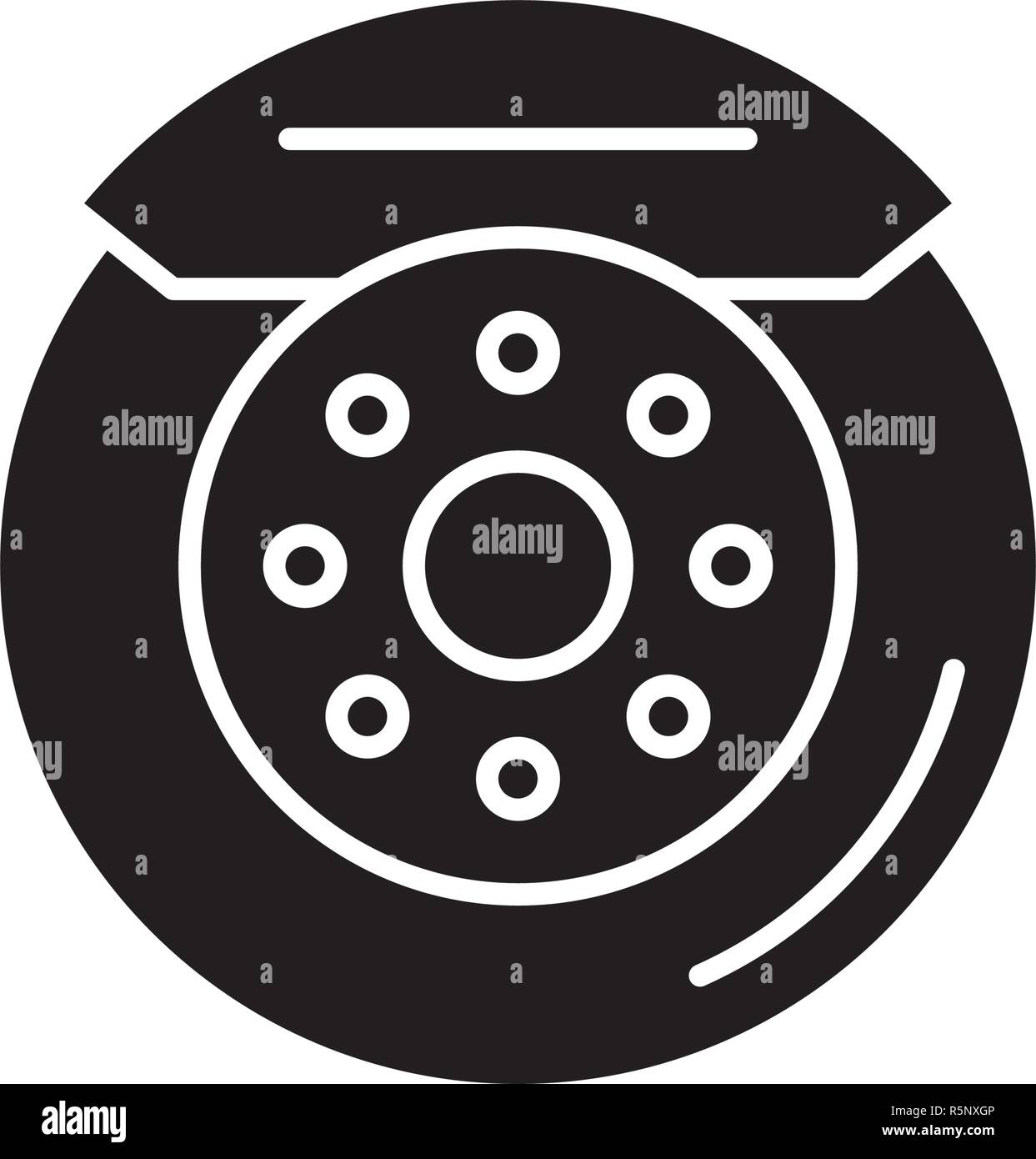 Brake maintenance Stock Vector Images Alamy