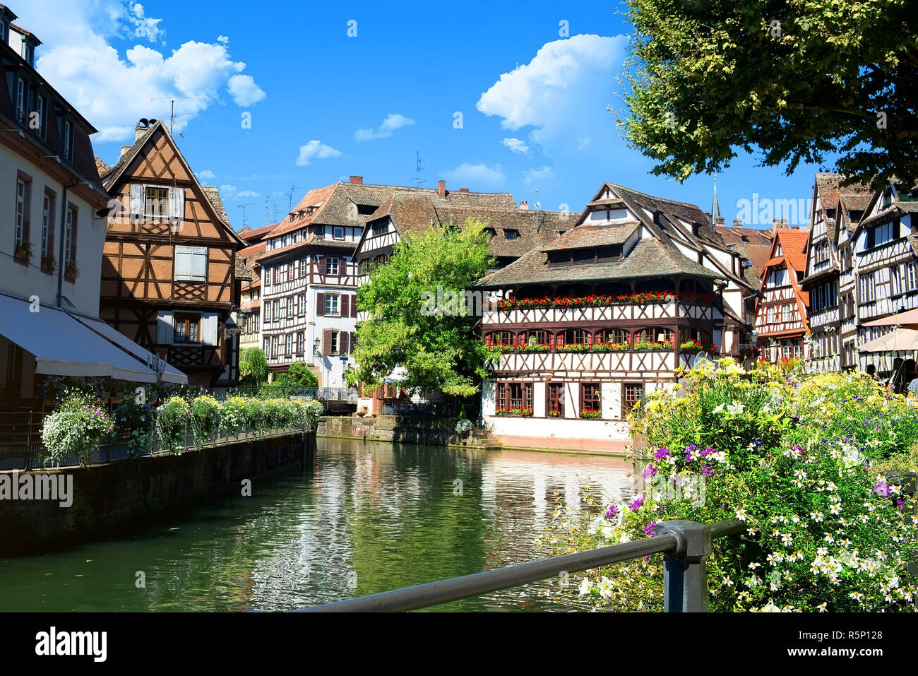 Summer in Strasbourg Stock Photo - Alamy