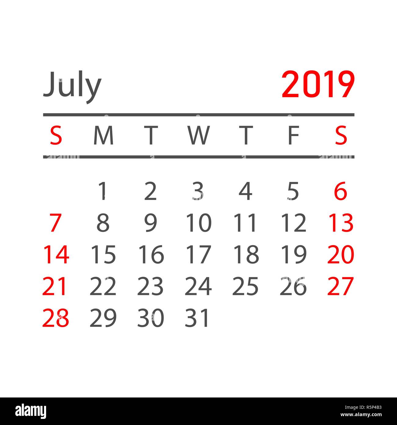 July, 2019