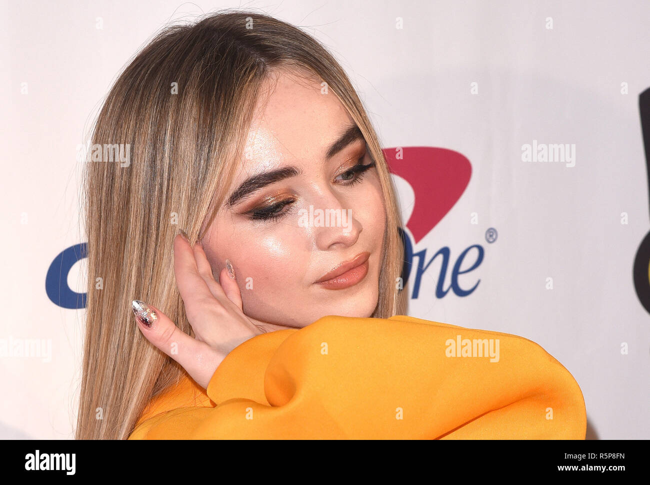 San Francisco, California, USA. 1st December, 2018. Sabrina Carpenter ...
