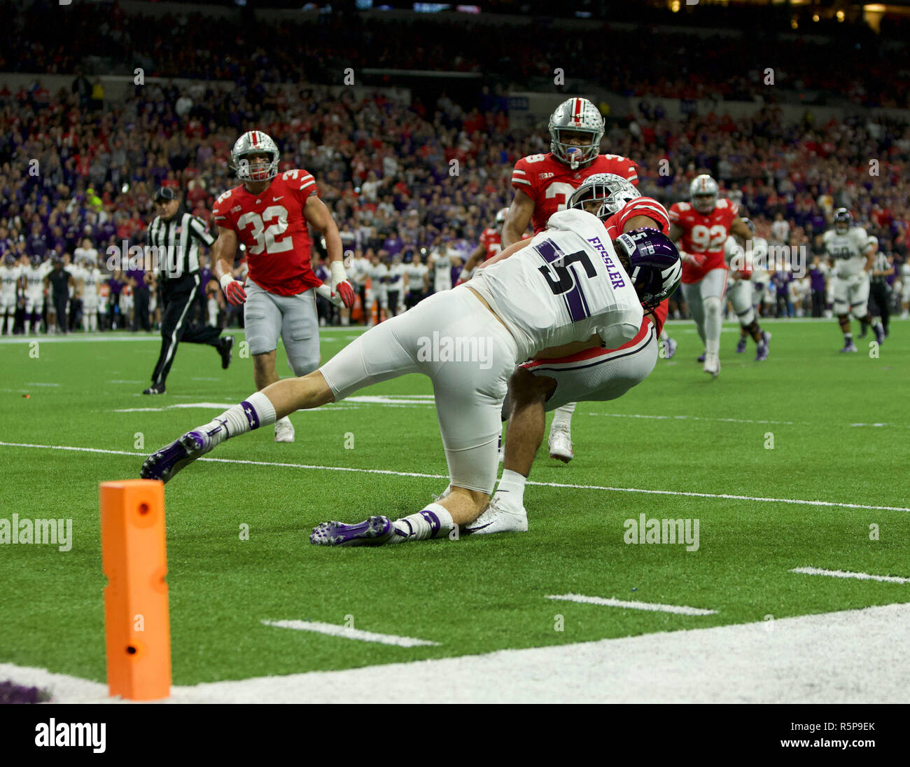 Northwestern wildcats football player hires stock photography and