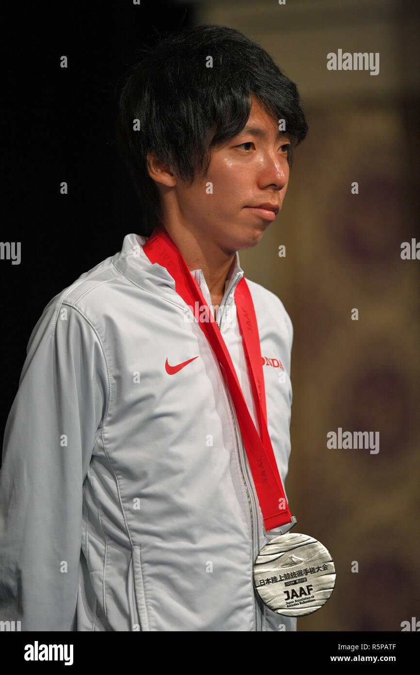 Fukuoka, Japan. 2nd December, 2018. Yuta Shitara during the 2018 ...