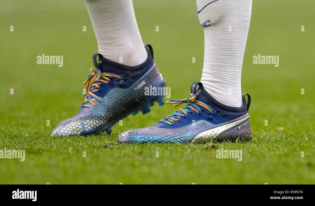 Rainbow football during hi-res stock photography and images - Alamy