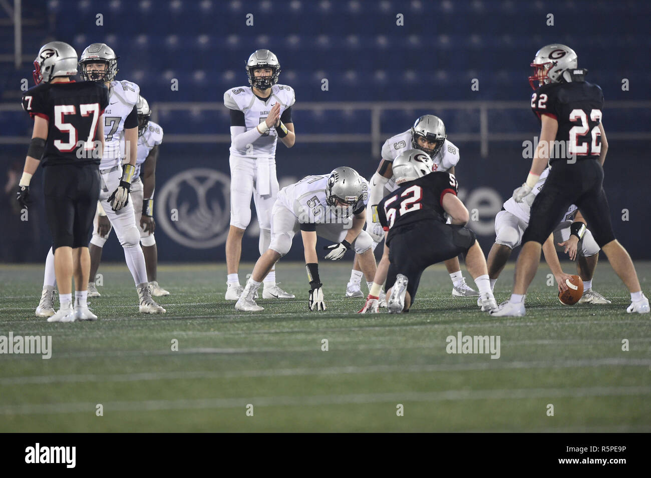 Annapolis Md Usa 01st Dec 2018 Oakdales Qb Collin
