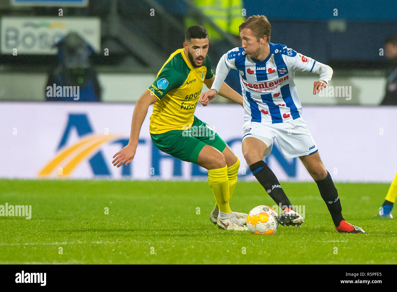 Heerenveen, Netherlands 1 december 2018 Soccer Dutch Eredivisie: SC  Heerenveen v Fortuna Sittard Ahmed el Messaoudi