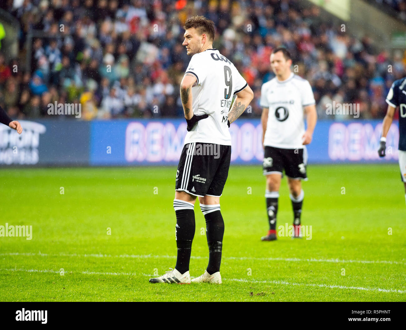 Norway, Oslo. 2nd Dec 2018. Nicklas Bendtner of Rosenborg seen during the Norwegian Cup Final 2018 between Rosenborg and Strømsgodset at Ullevaal Stadion in Oslo. (Photo credit: Gonzales Photo - Jan-Erik Eriksen). Credit: Gonzales Photo/Alamy Live News Stock Photo