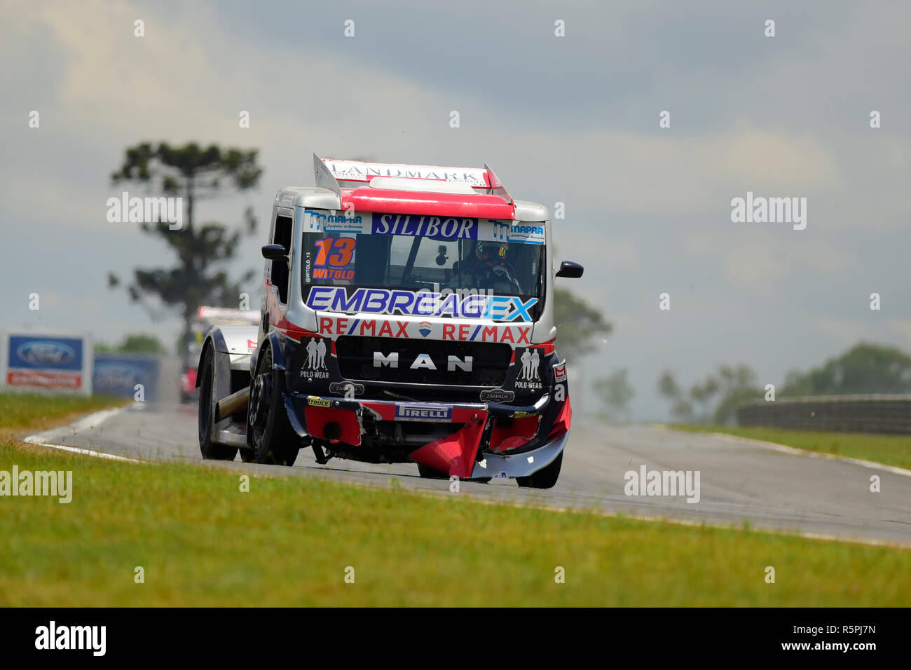 Copa Truck Sao Paulo April 2023 Sao Paulo Brazil View – Stock