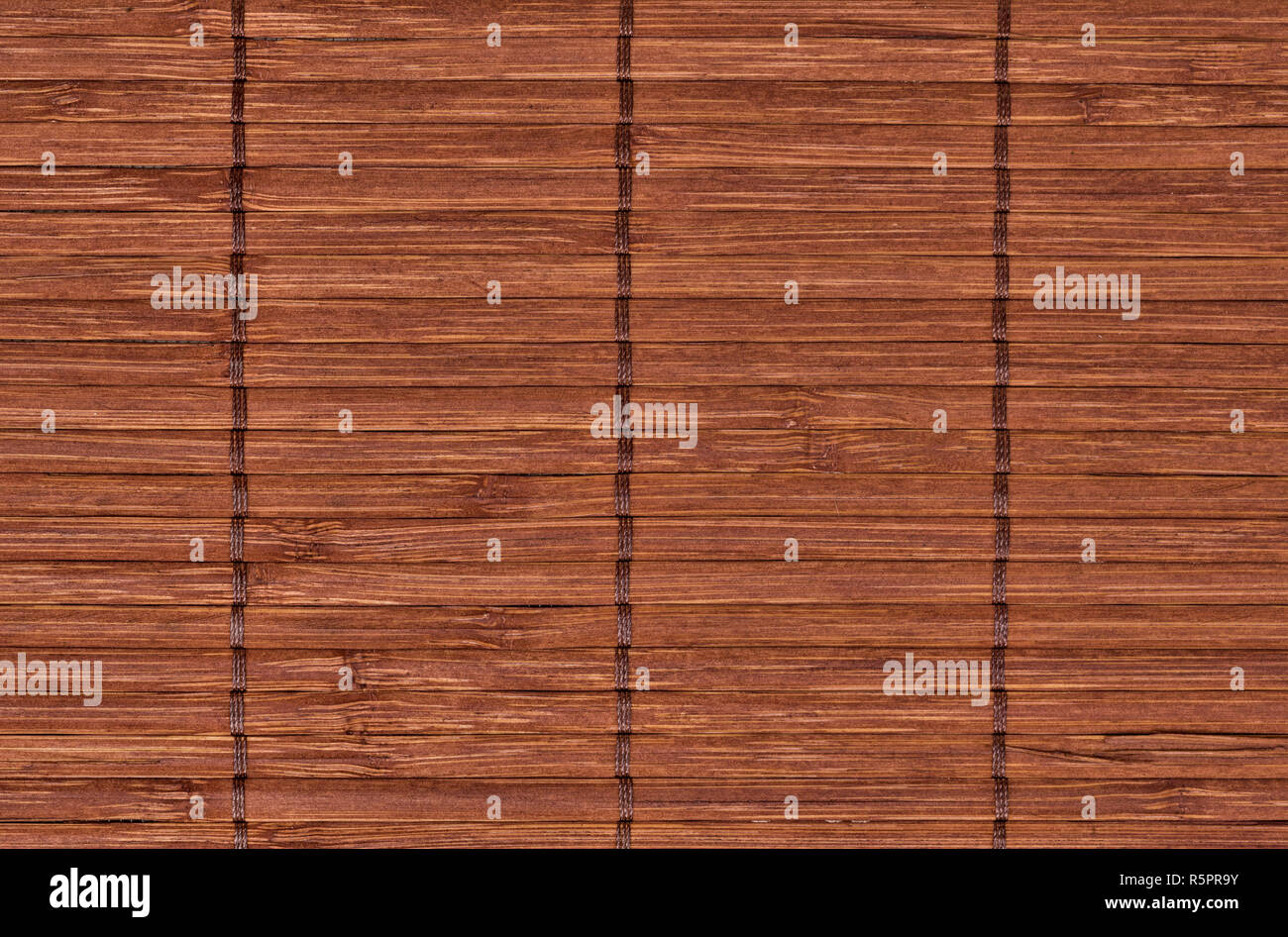 place mat made of bamboo Stock Photo
