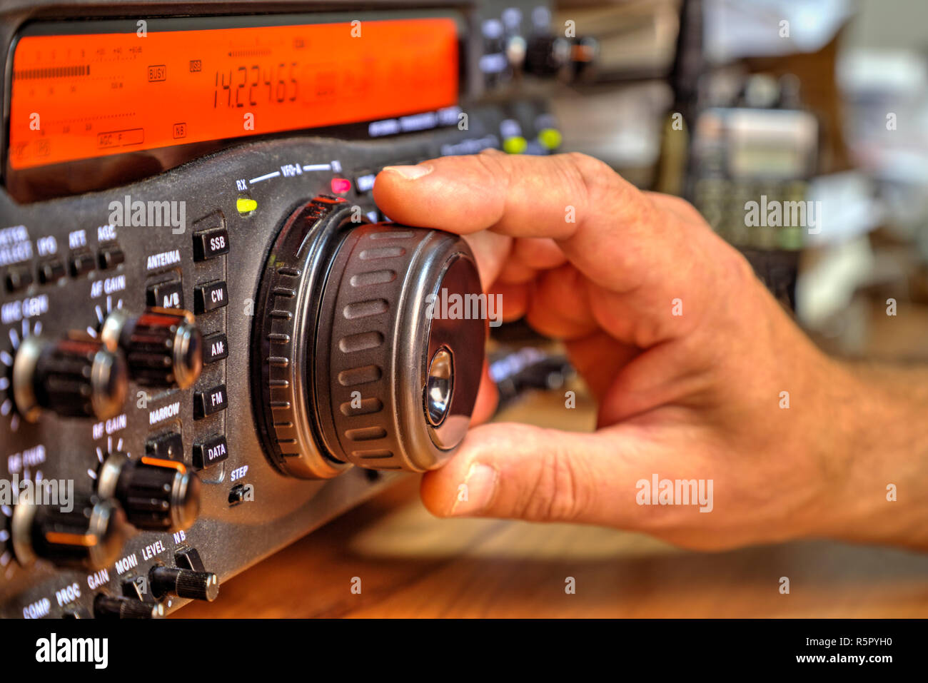 Ham radio speaker hires stock photography and images Alamy