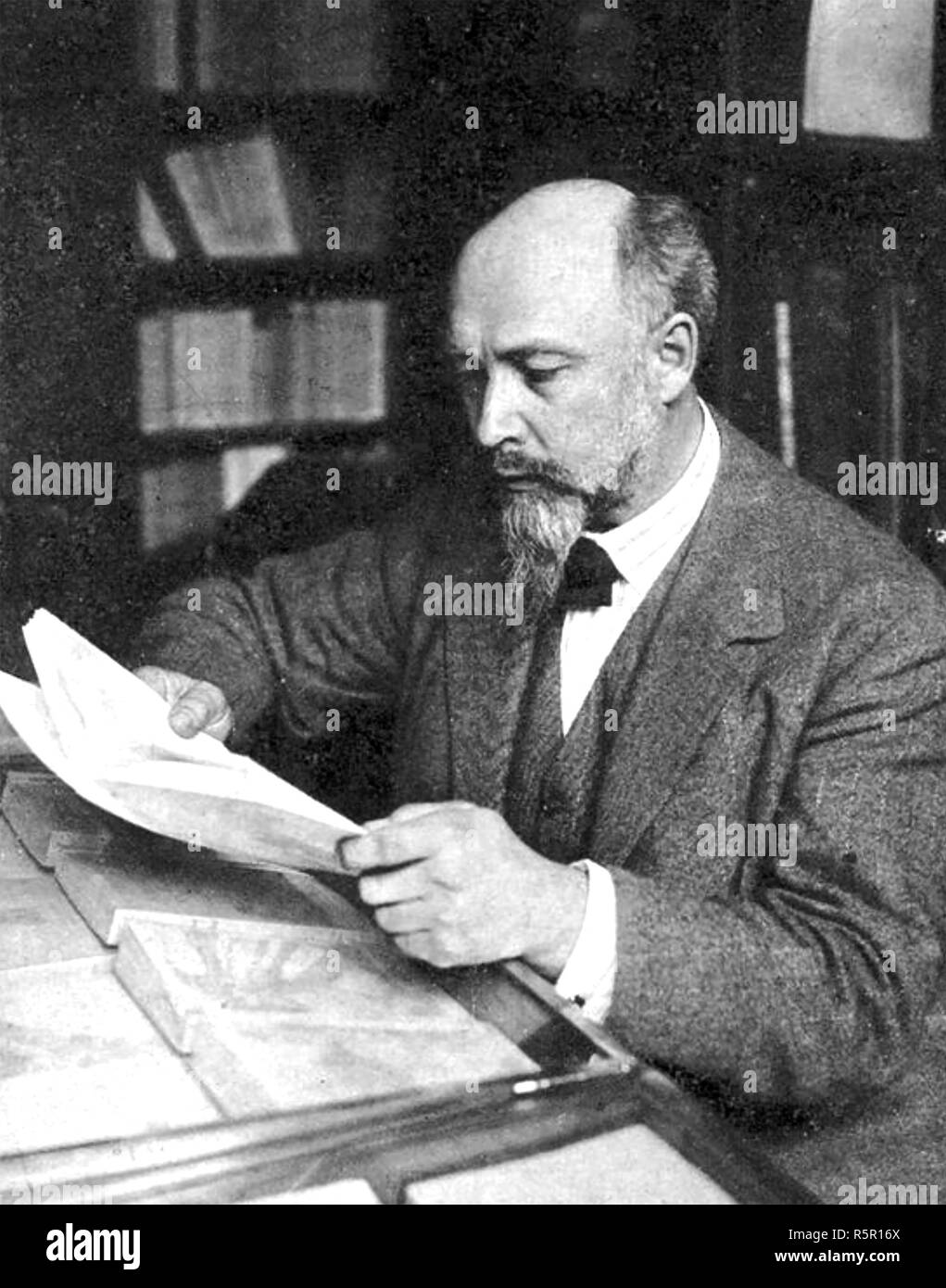 HERMANN von KEYSERLING (1880-1946) German philosopher and geologist Stock Photo