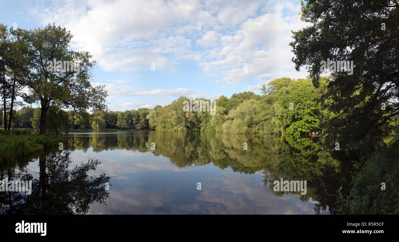 the volkspark jungfernheide Stock Photo