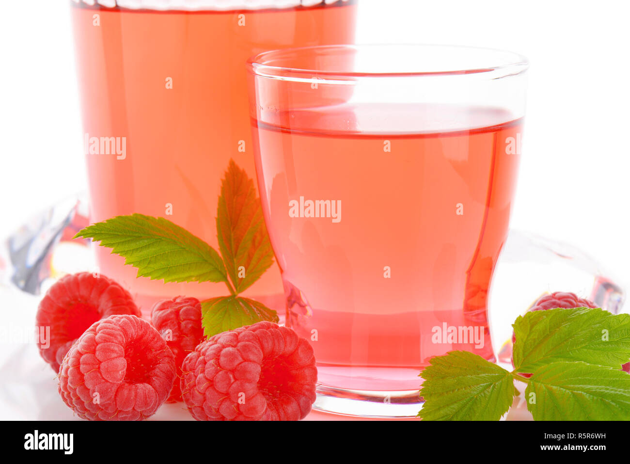 Dejuiced Raspberry Studio shot raspberry cranberry hi-res stock photography and images - Alamy