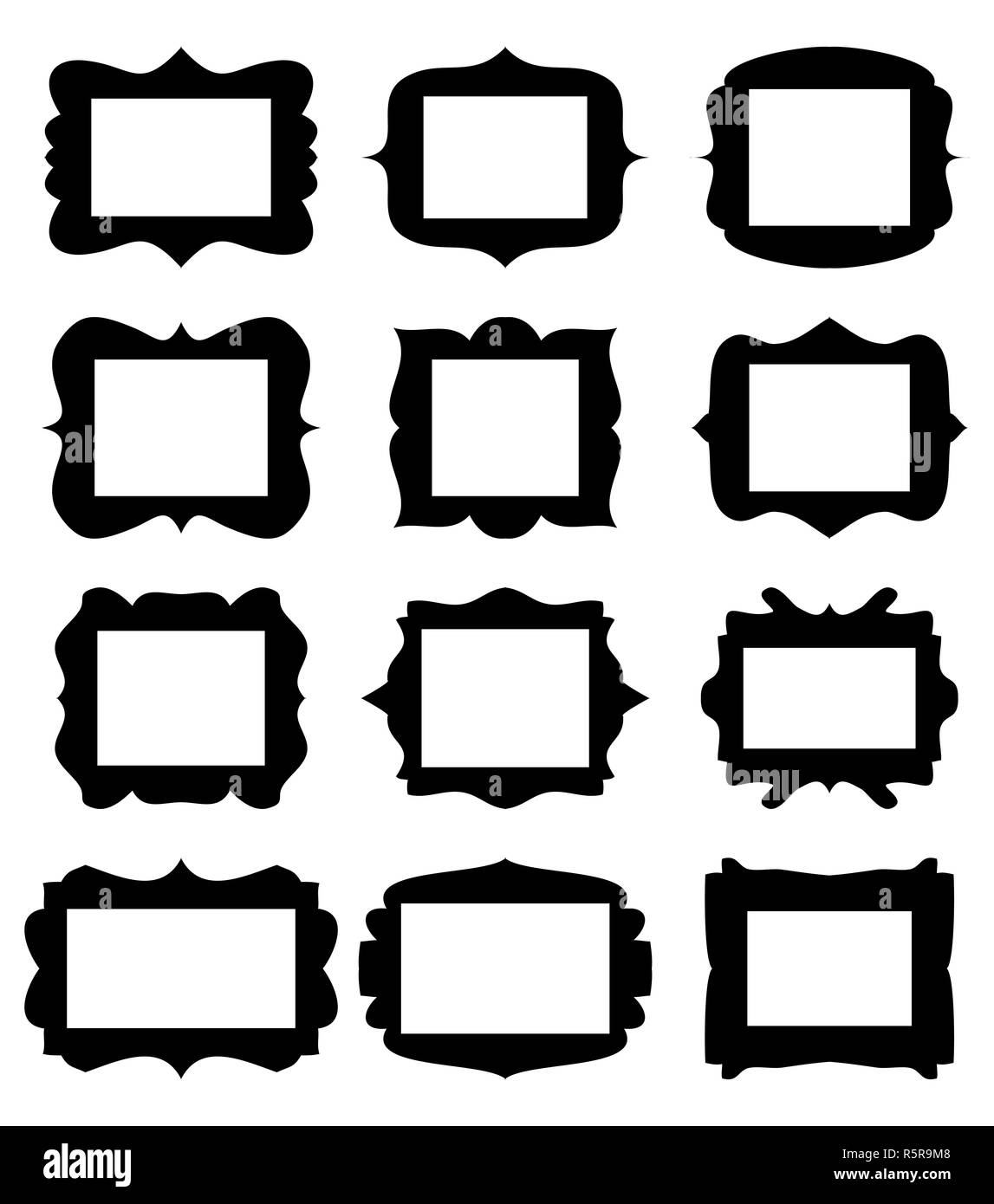 empty frame vector symbol icon design. Beautiful illustration isolated
