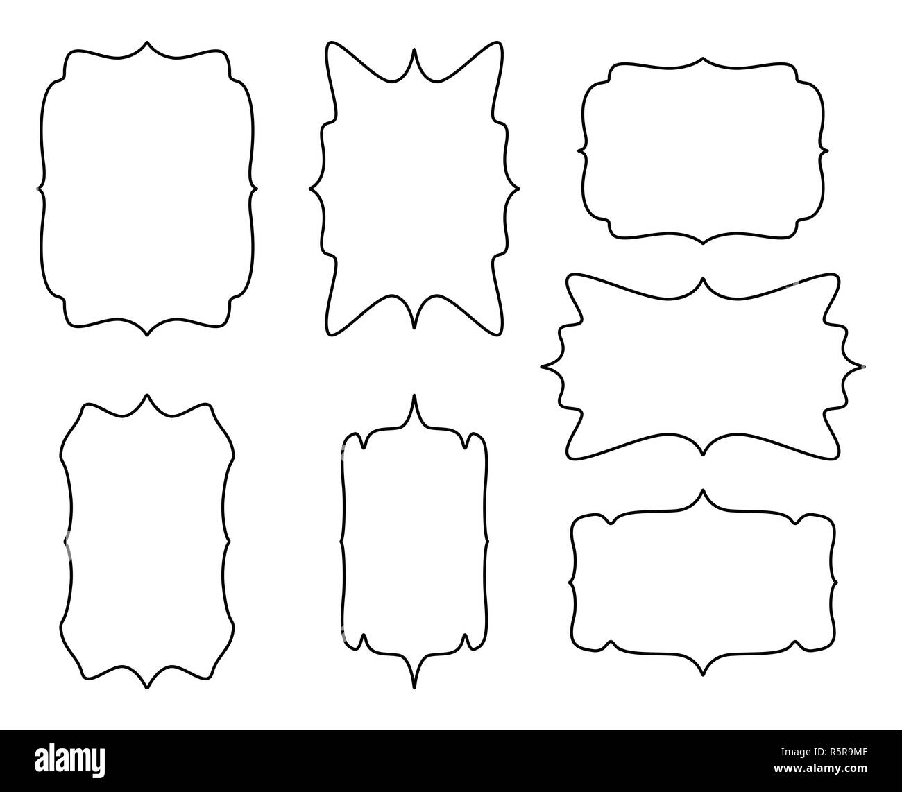 empty frame vector symbol icon design. Beautiful illustration isolated