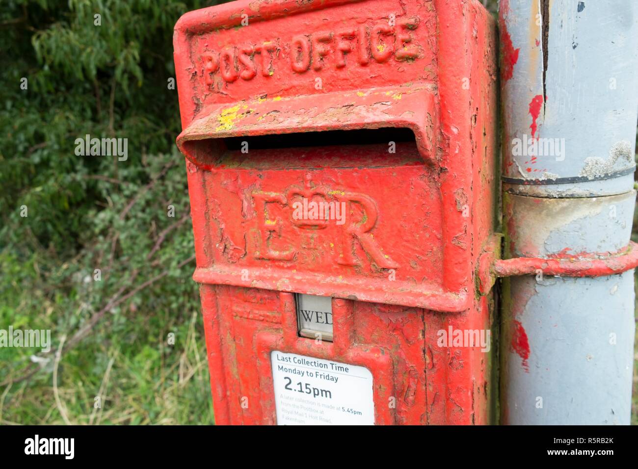 Post office post box Stock Photo Alamy