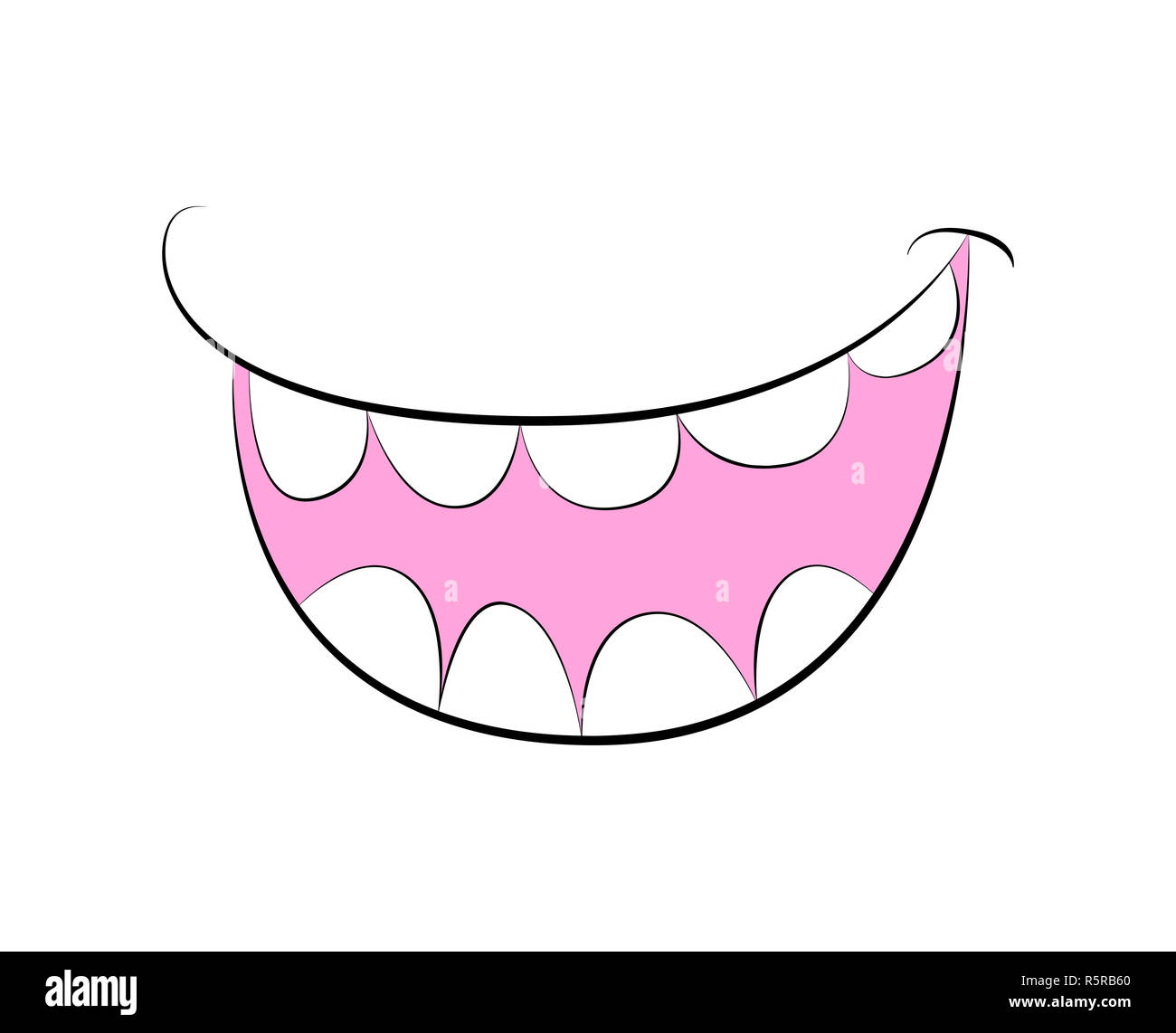 Mouth Smile Cartoon