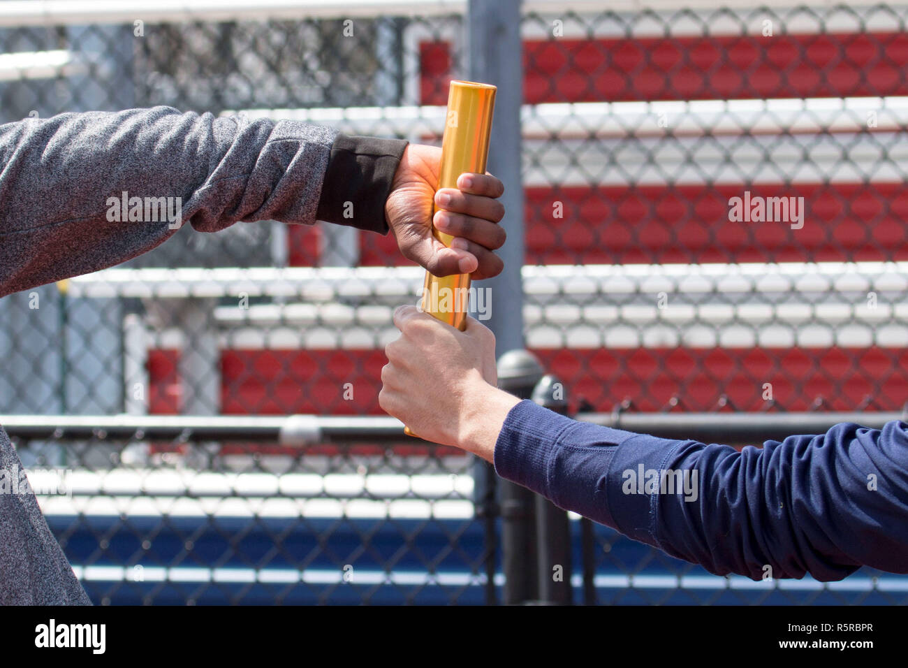 Relay baton exchange hires stock photography and images Alamy