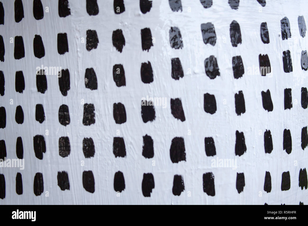 A background texture painted by the brush dots Stock Photo