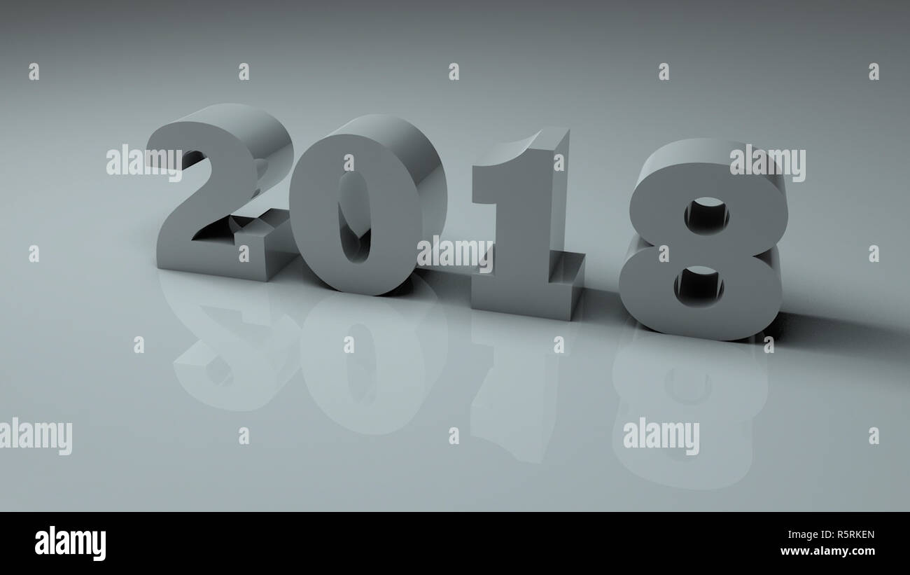 2018 year golden figures hi-res stock photography and images - Alamy