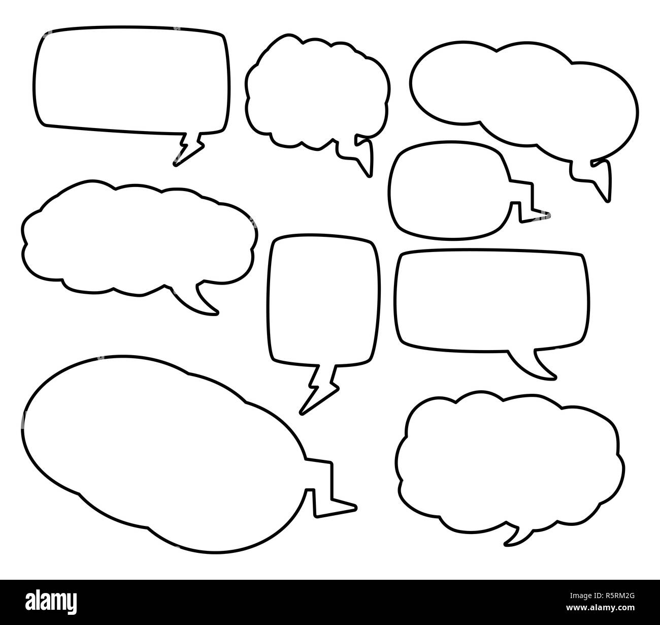 https://c8.alamy.com/comp/R5RM2G/speech-bubbles-outline-vector-symbol-icon-design-R5RM2G.jpg