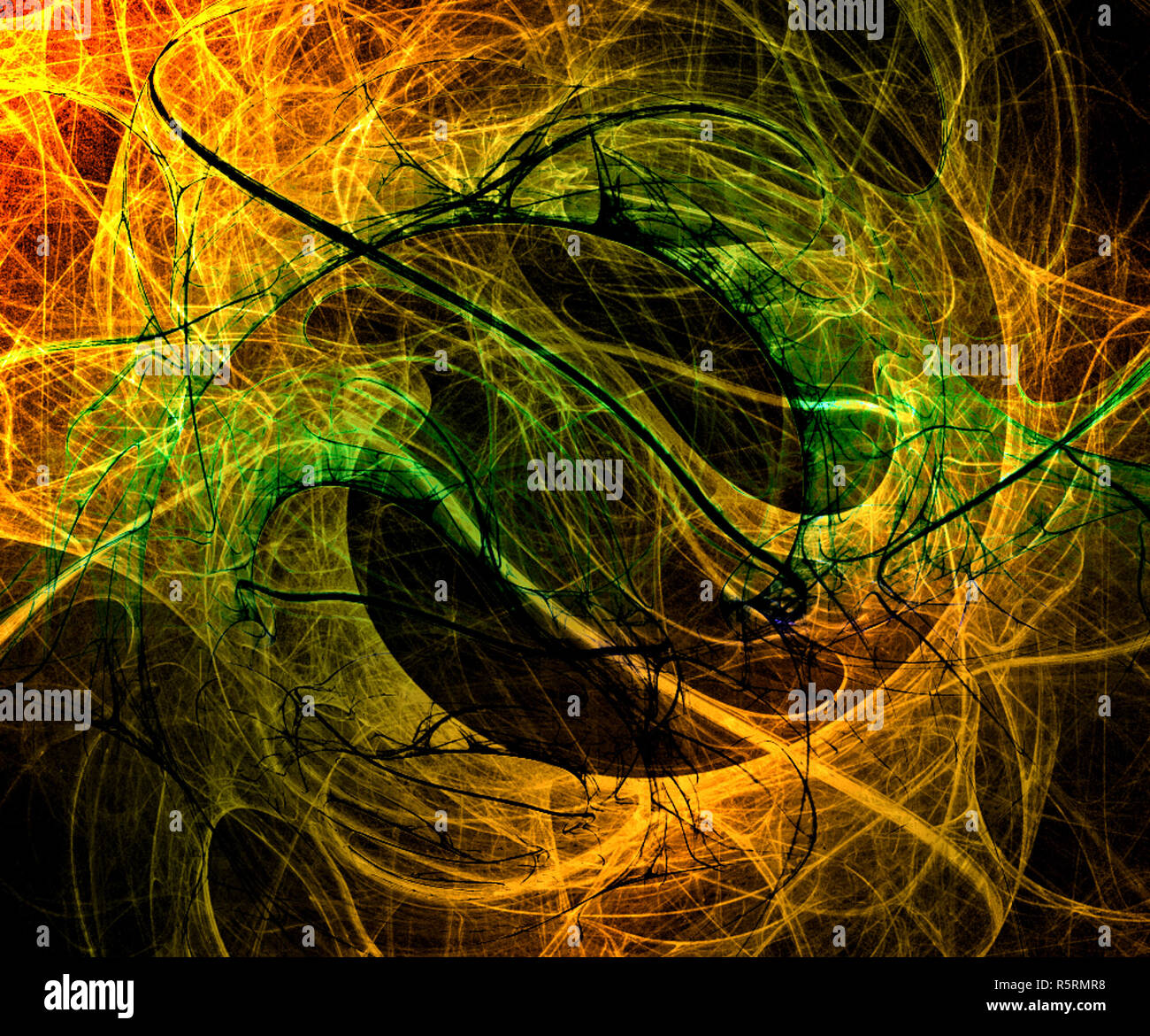 abstract yin yang concept background, beautiful banner wallpaper design  illustration Stock Photo - Alamy
