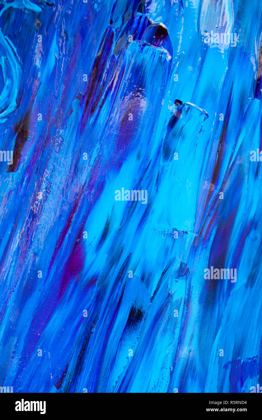 Blue texture paint background Stock Photo - Alamy