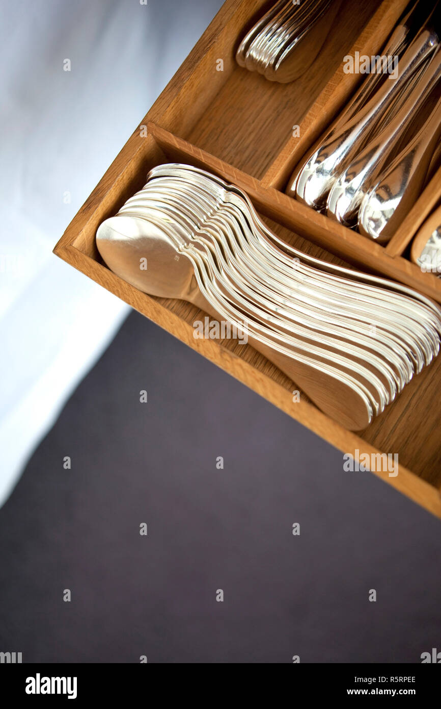 Spoons in a cupboard hires stock photography and images Alamy