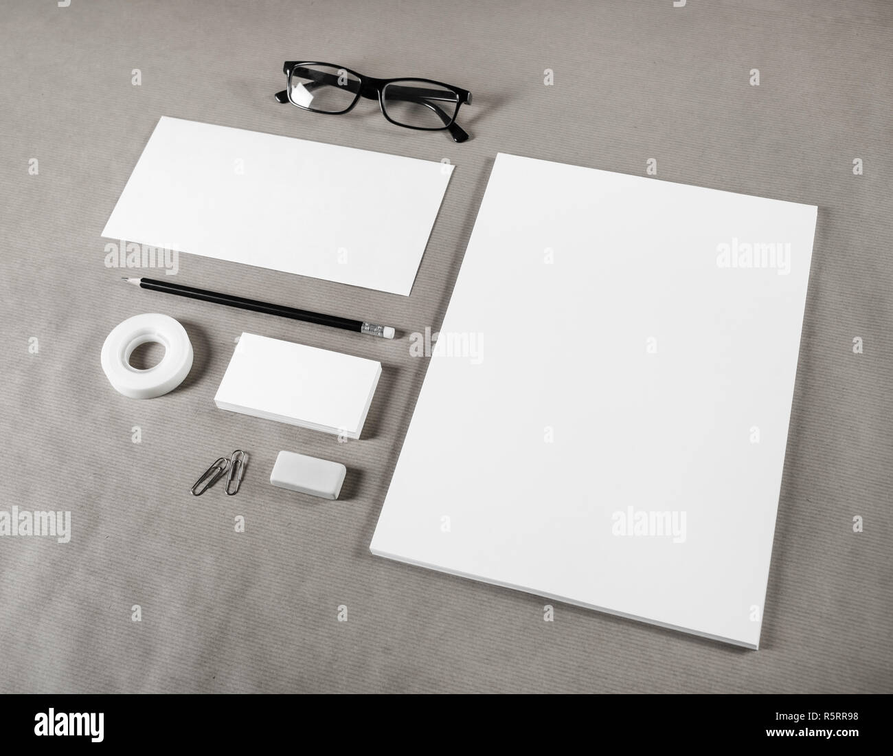 Branding identity template Stock Photo Alamy