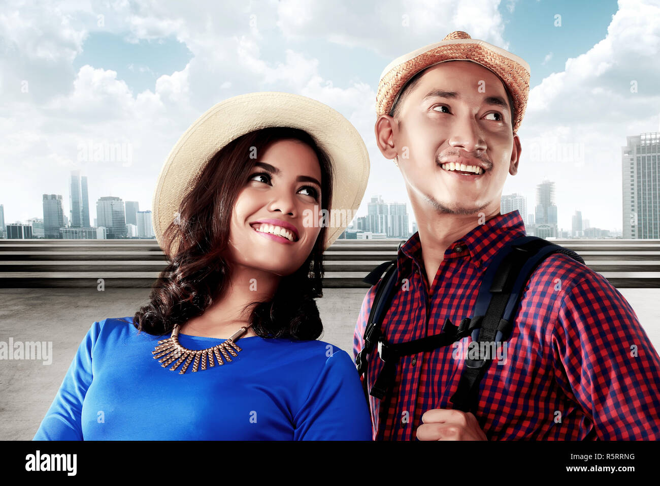 Young asian couple laughs hi-res stock photography and images - Alamy