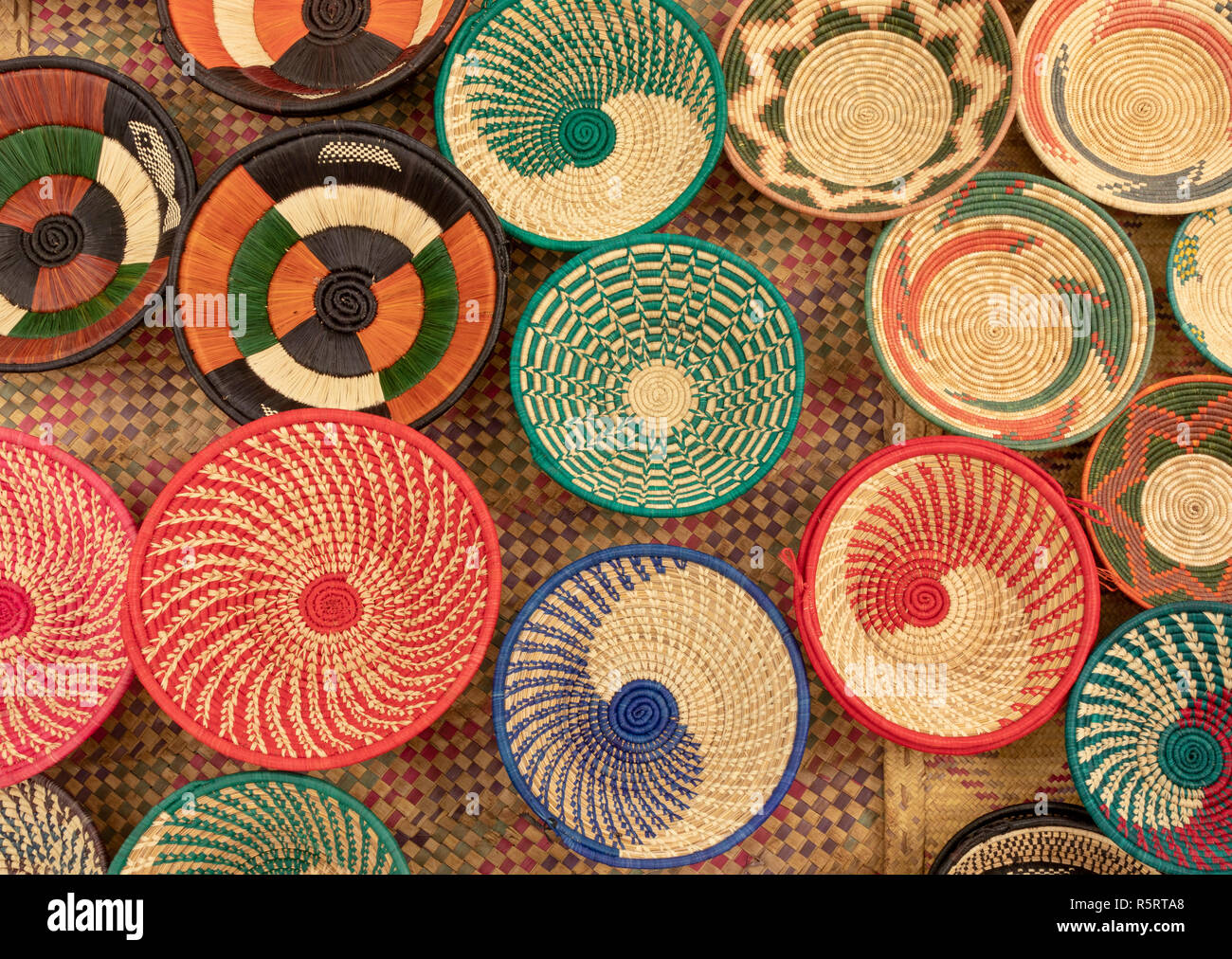 Hand woven baskets hi-res stock photography and images - Alamy