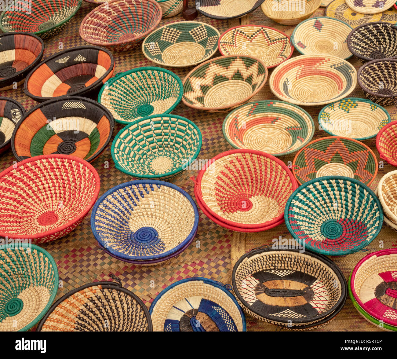 Hand woven baskets hires stock photography and images Alamy