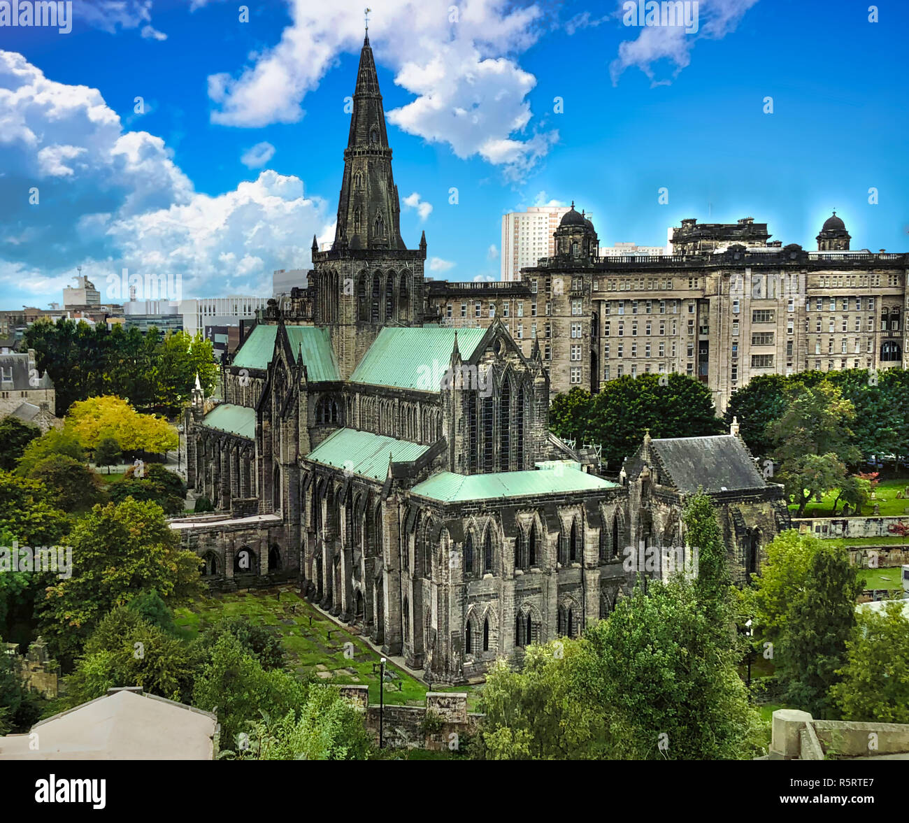 Glasgow Cathedral Hi res Stock Photography And Images Alamy