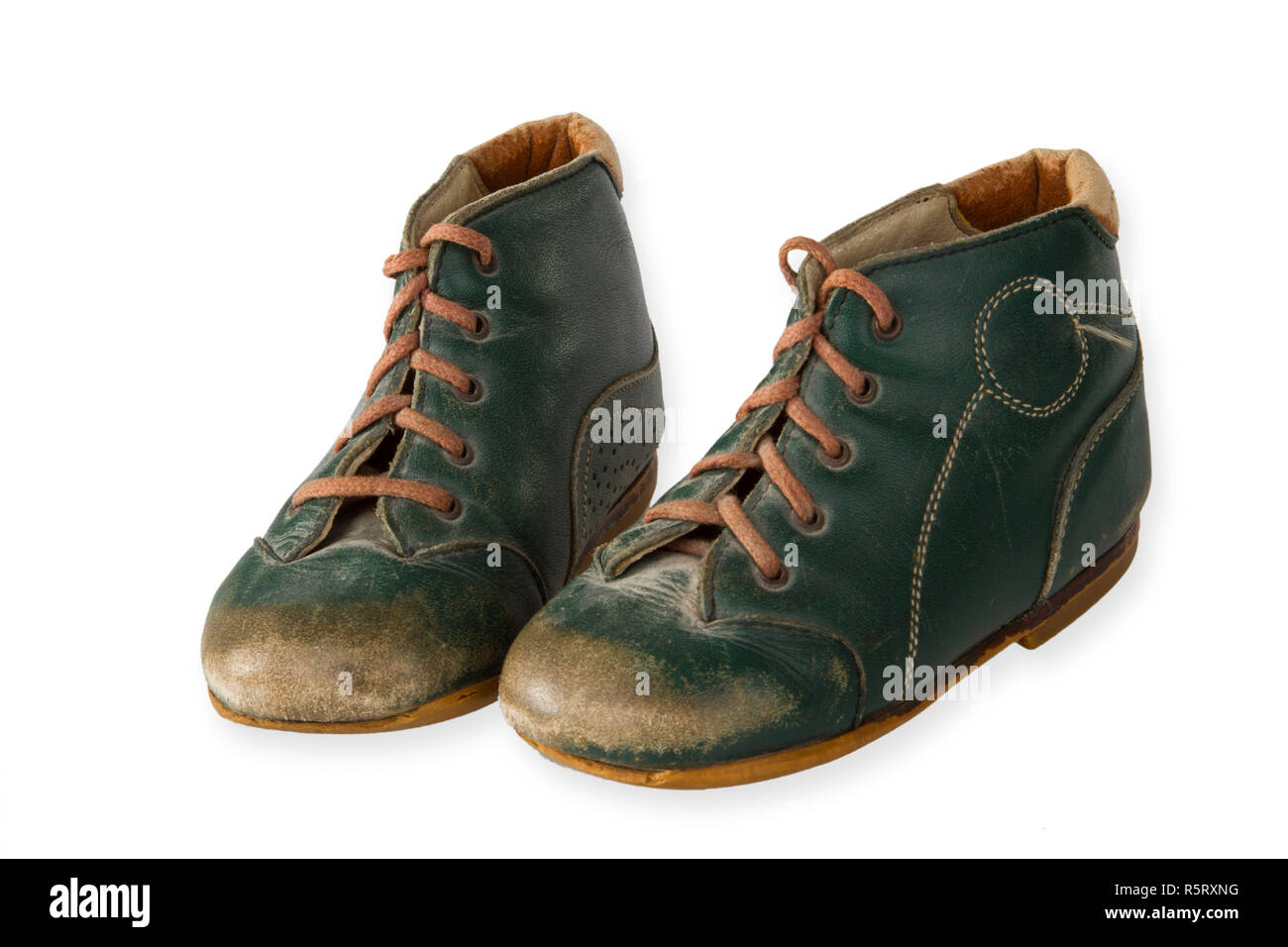 old baby shoes Stock Photo - Alamy